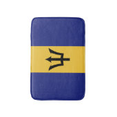 Tapis De Bain Drapeau de la Barbade (Devant (Vertical))