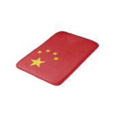 Tapis De Bain Drapeau de la Chine (Angle)