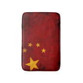 Tapis De Bain Drapeau de la Chine (Devant (Vertical))