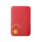 Tapis De Bain Drapeau de la Chine (Devant (Vertical))
