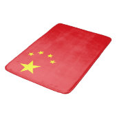 Tapis De Bain Drapeau de la Chine (Angle)