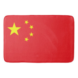 Tapis De Bain Drapeau de la Chine
