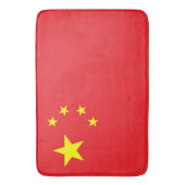 Tapis De Bain Drapeau de la Chine (devant Vertical)