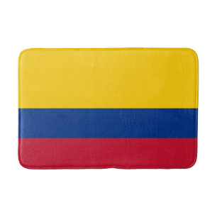 Tapis De Bain Drapeau de la Colombie