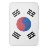 Tapis De Bain Drapeau de la Corée du Sud (ROK) (devant Vertical)