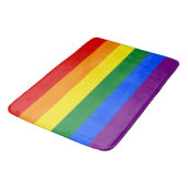 Tapis De Bain Drapeau de la Fierté Gay Grande (Angle)