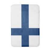 Tapis De Bain Drapeau de la Finlande (Devant (Vertical))