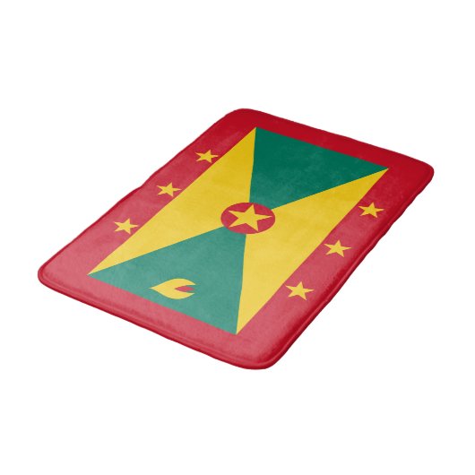 Tapis De Bain Drapeau de la Grenade (Angle)