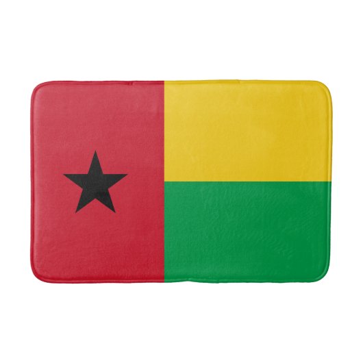 Tapis De Bain Drapeau de la Guinée Bissau (Devant)