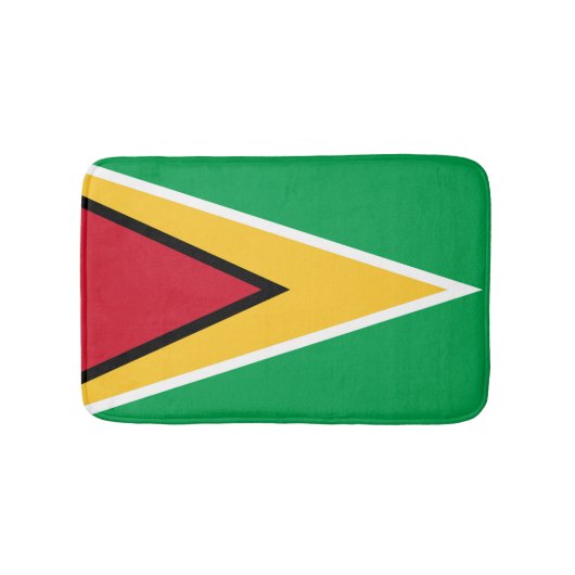 Tapis De Bain Drapeau de la Guyane (Devant)