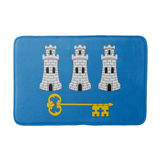 Tapis De Bain Drapeau de La Havane, Cuba Bath Mat (Devant)