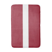 Tapis De Bain Drapeau de la Lettonie (Devant (Vertical))