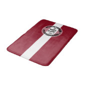 Tapis De Bain Drapeau de la Lettonie (Angle)