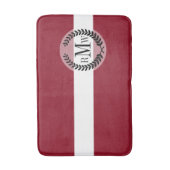 Tapis De Bain Drapeau de la Lettonie (Devant (Vertical))