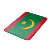 Tapis De Bain Drapeau de la Mauritanie (Angle)
