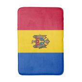 Tapis De Bain Drapeau de la Moldavie (Devant (Vertical))