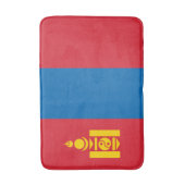 Tapis De Bain Drapeau de la Mongolie (Devant (Vertical))