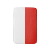 Tapis De Bain Drapeau de la Pologne (Devant (Vertical))