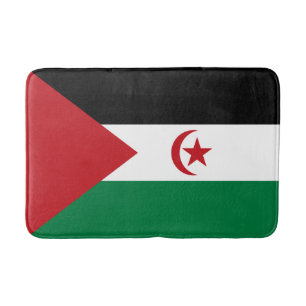 Tapis De Bain Drapeau de la République arabe sahraouie démocrati