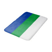 Tapis De Bain Drapeau de la République de Komi (Angle)