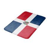 Tapis De Bain Drapeau de la République Dominicaine (Angle)
