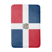Tapis De Bain Drapeau de la République Dominicaine (Devant (Vertical))