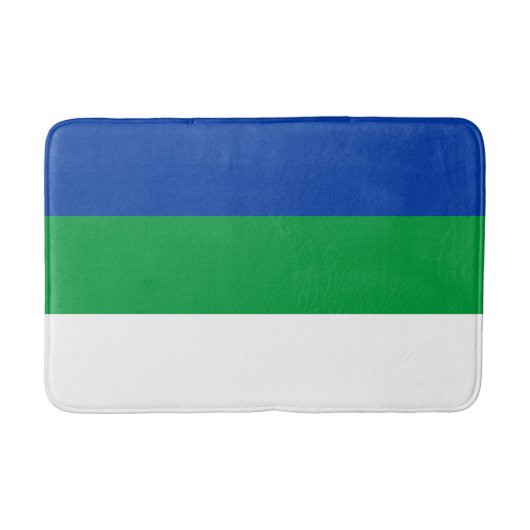 Tapis De Bain Drapeau de la République Komi (Devant)