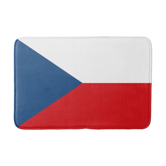 Tapis De Bain Drapeau de la République tchèque (Devant)