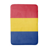 Tapis De Bain Drapeau de la Roumanie (Devant (Vertical))