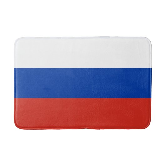 Tapis De Bain Drapeau de la Russie (Devant)