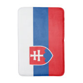 Tapis De Bain Drapeau de la Slovaquie (Devant (Vertical))