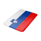 Tapis De Bain Drapeau de la Slovénie (Angle)
