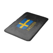 Tapis De Bain Drapeau de la Suède (Angle)