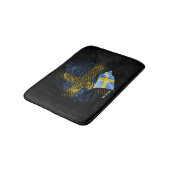 Tapis De Bain drapeau de la Suède (Angle)
