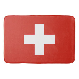 Tapis De Bain Drapeau de la Suisse