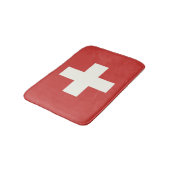 Tapis De Bain Drapeau de la Suisse (Angle)