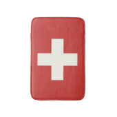 Tapis De Bain Drapeau de la Suisse (Devant (Vertical))