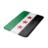 Tapis De Bain Drapeau de la Syrie (Angle)