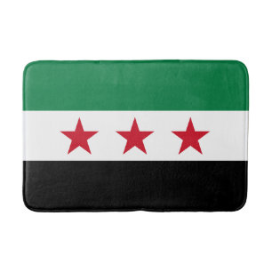Tapis De Bain Drapeau de la Syrie
