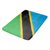 Tapis De Bain Drapeau de la Tanzanie (Angle)