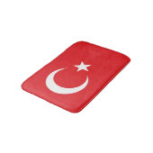 Tapis De Bain Drapeau de la Turquie (Angle)