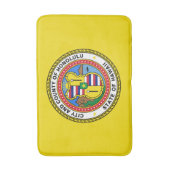 Tapis De Bain Drapeau de la ville d'Honolulu, Hawaii Bath Mat (Devant (Vertical))