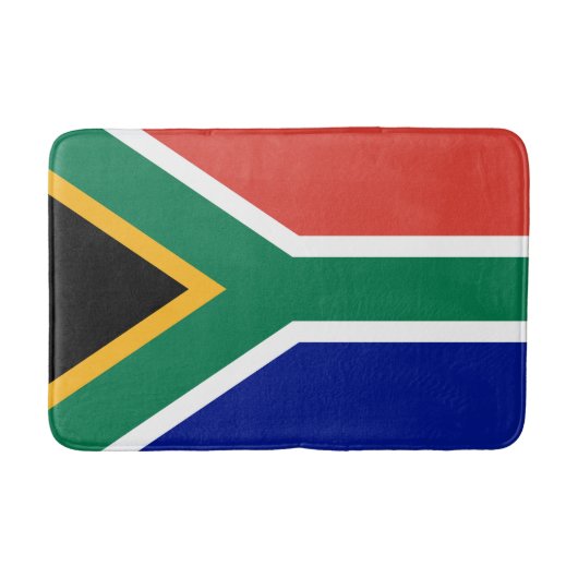 Tapis De Bain Drapeau de l'Afrique du Sud (Devant)