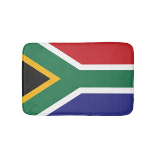Tapis De Bain Drapeau de l'Afrique du Sud