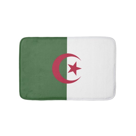 Tapis De Bain Drapeau de l'Algérie (Devant)