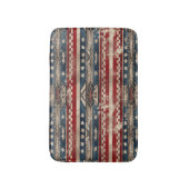 Tapis De Bain Drapeau de l'Amérique occidentale (Devant (Vertical))