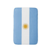 Tapis De Bain Drapeau de l'Argentine (Devant (Vertical))