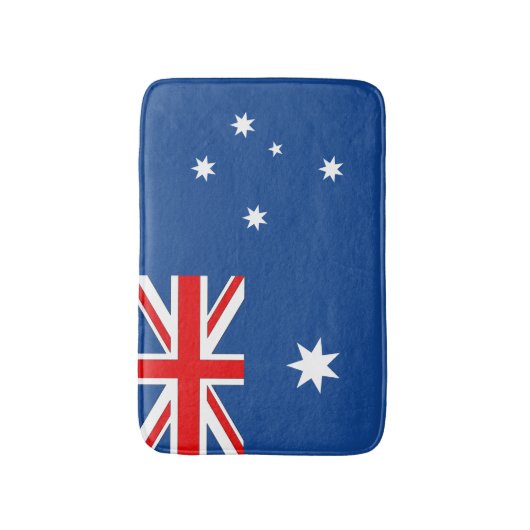 Tapis De Bain Drapeau de l'Australie (Devant (Vertical))