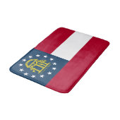 Tapis De Bain Drapeau de l'État de Géorgie (Angle)