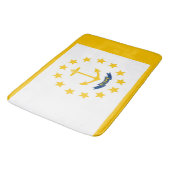 Tapis De Bain Drapeau de l'État de Rhode Island (Angle)
